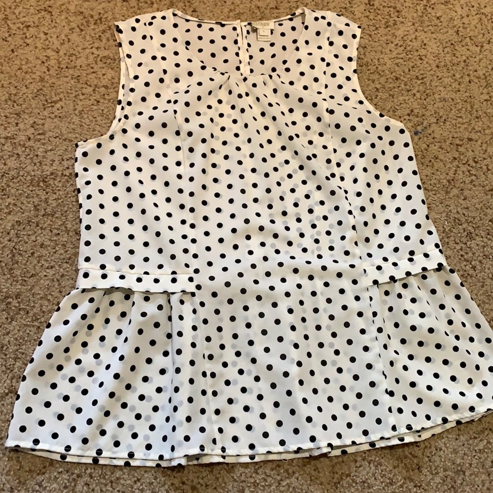 J crew sleeveless top
